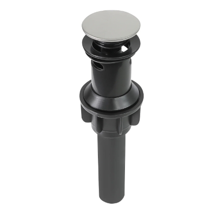 KPT Popup Drain � Plastic with Brushed Cap