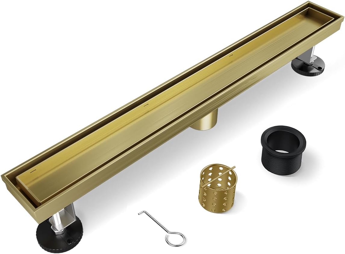KPT Linear Drain Tile Insert � 24" Gold 