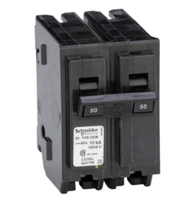 Schneider CHOM250 2-Pole Circuit Breaker � 50 A