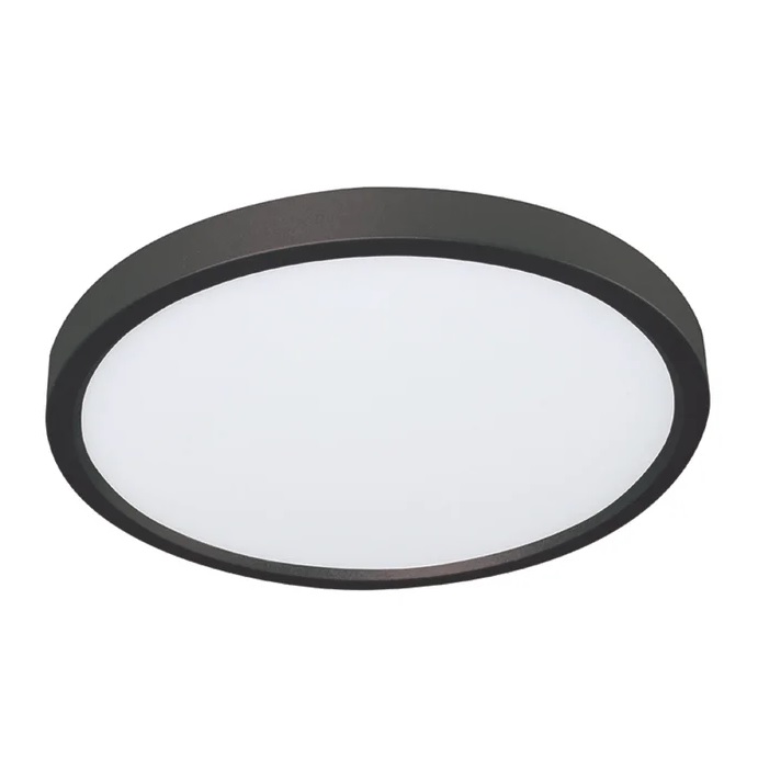 Votatec Slim Ceiling Light � 16", Black