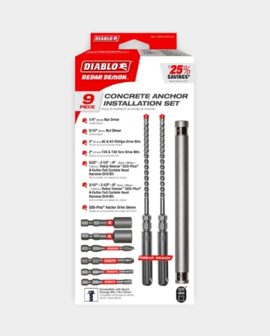 DIABLO CONCRETE ANCHOR SET