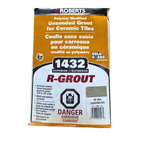 Roberts Unsanded Grout Moka 7 lbs