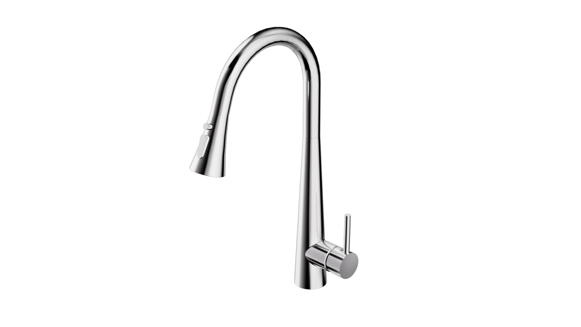 KPT Single-Handle Kitchen Faucet - Polished Chrome 