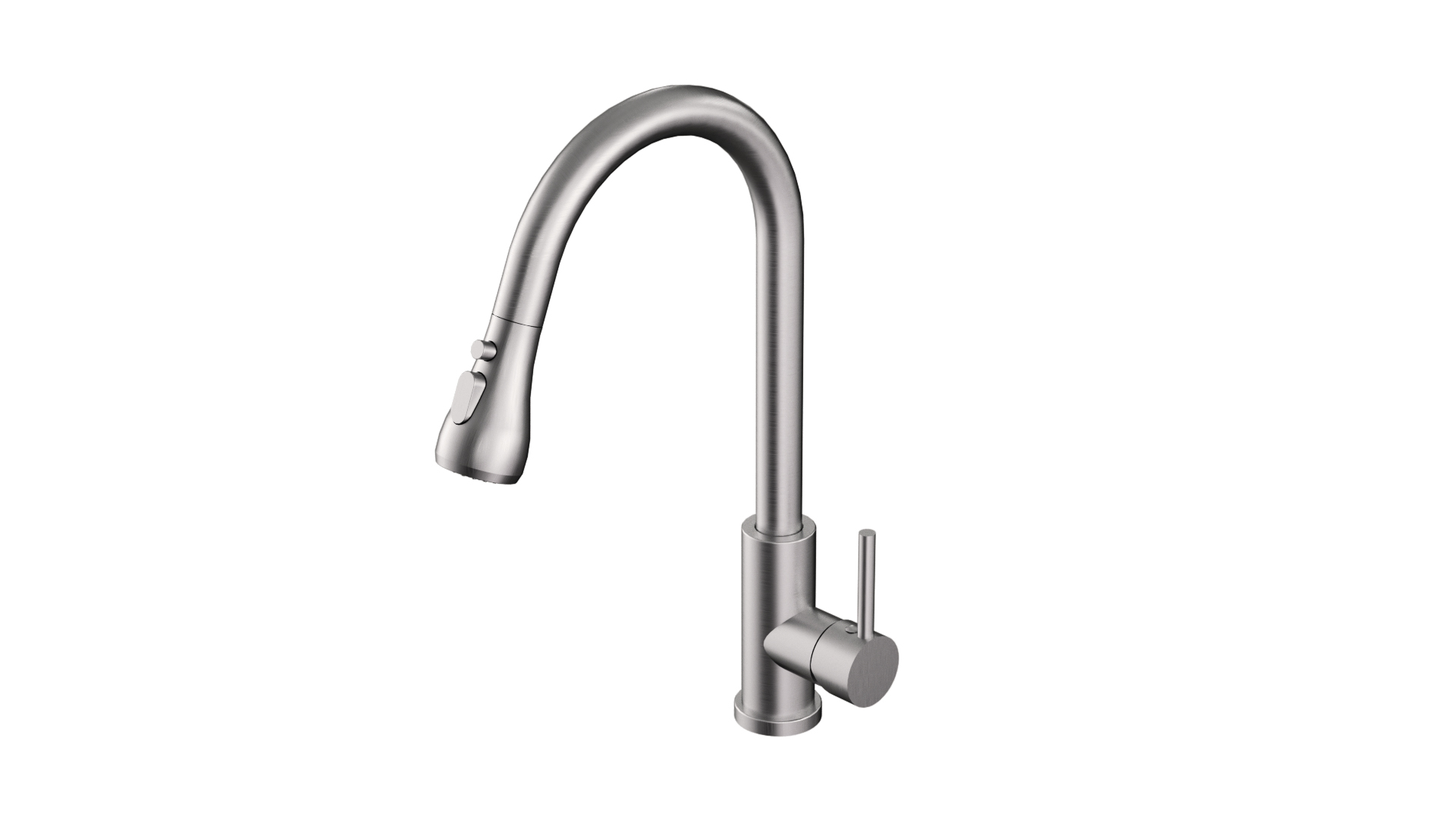 KPT Pull-Down Kitchen Faucet - Brushed Nickel