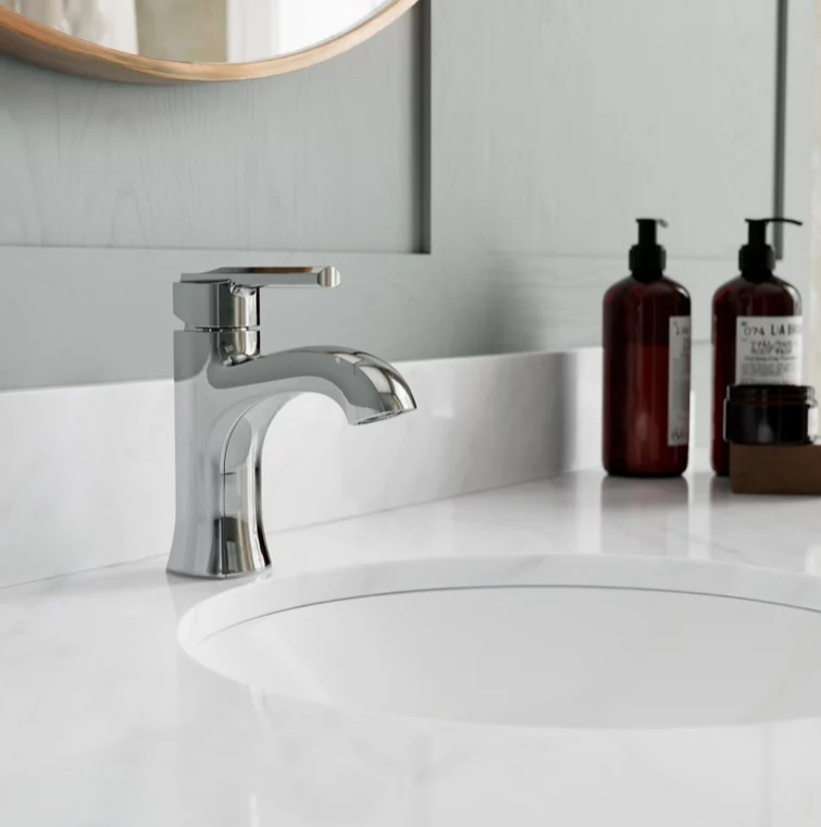 Pfister Vaneri Single-Control Bathroom Faucet � Polished Chrome