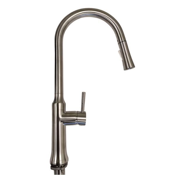 KPT Single-Handle Kitchen Faucet - Brushed