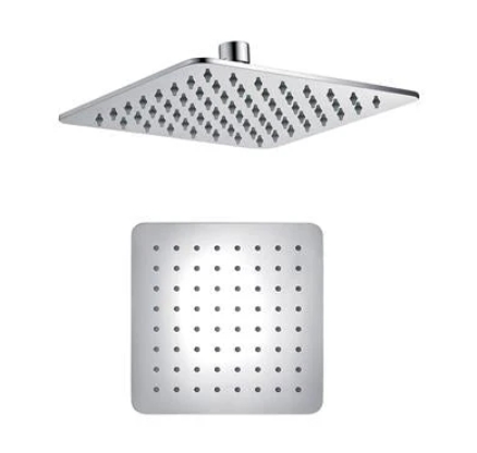 KPT L1 Square Shower Head � Chrome 8"