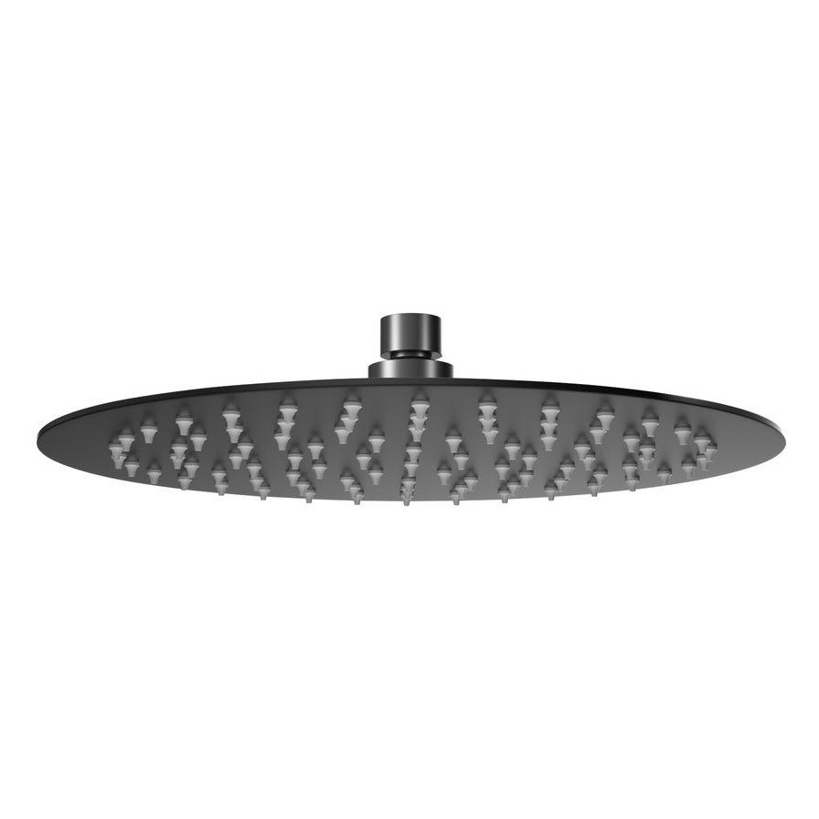 KPT L17 Round Shower Head � Black 10"