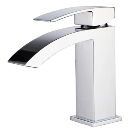 KPT Single Control Vanity Faucet - Polished Chrome