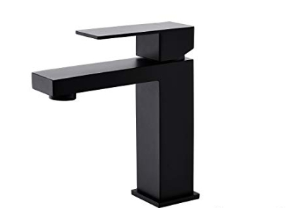 KPT Modern Single Handle Vanity Faucet � Matt Black