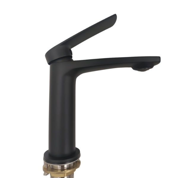 KPT Round Vanity Faucet � Matte Black