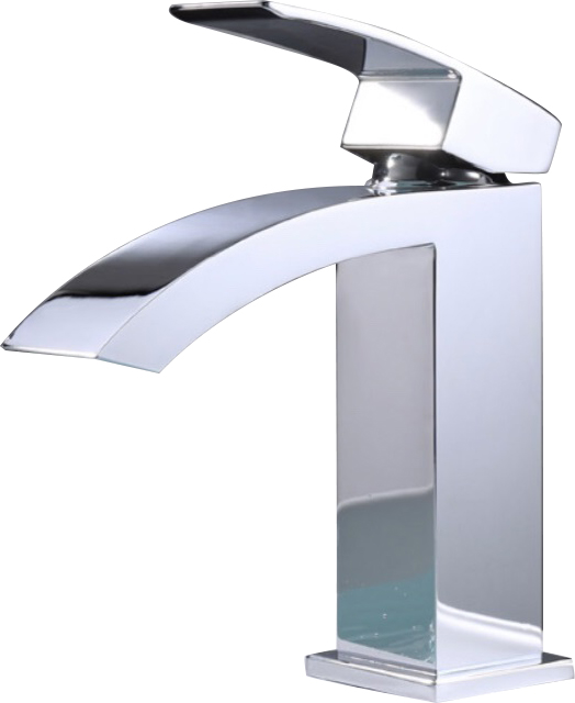 KPT Single Hole Vanity Faucet � Polished Chrome