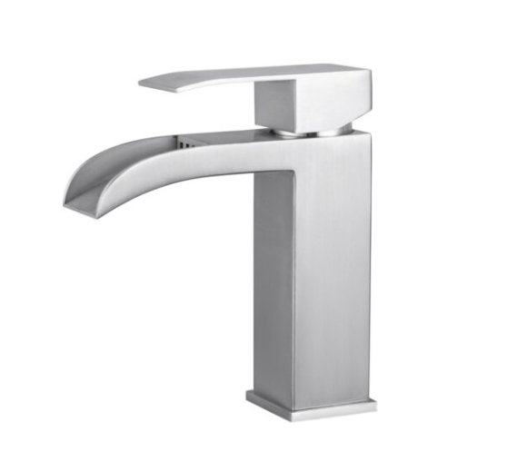 KPT Cascade Open Flow Vanity Faucet � Brushed Nickel