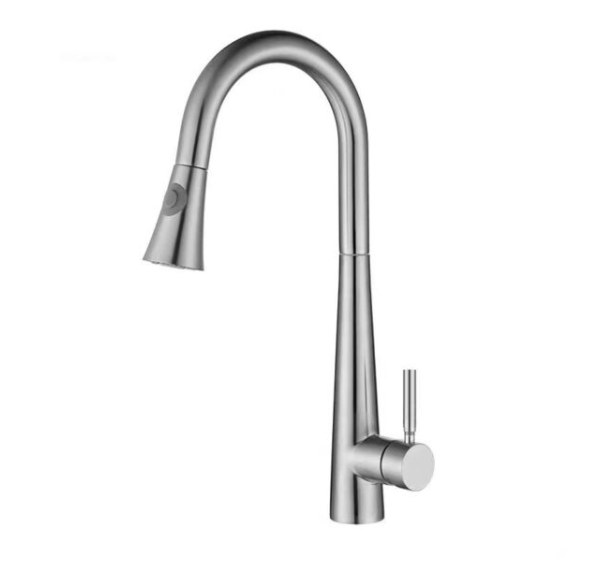 KPT Single-Handle Kitchen Faucet - Polished Chrome 