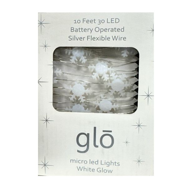GLO LED String Light � 10', White Glow