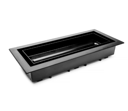 KPT Aria Metal Vent � 4" x 10", Black