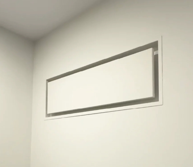 Framed Aria Wall Vent � 10" x 30.25"