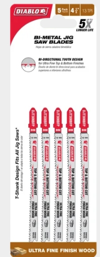 4-5/8 IN.13JIGSAWBLADE FOR WOOD