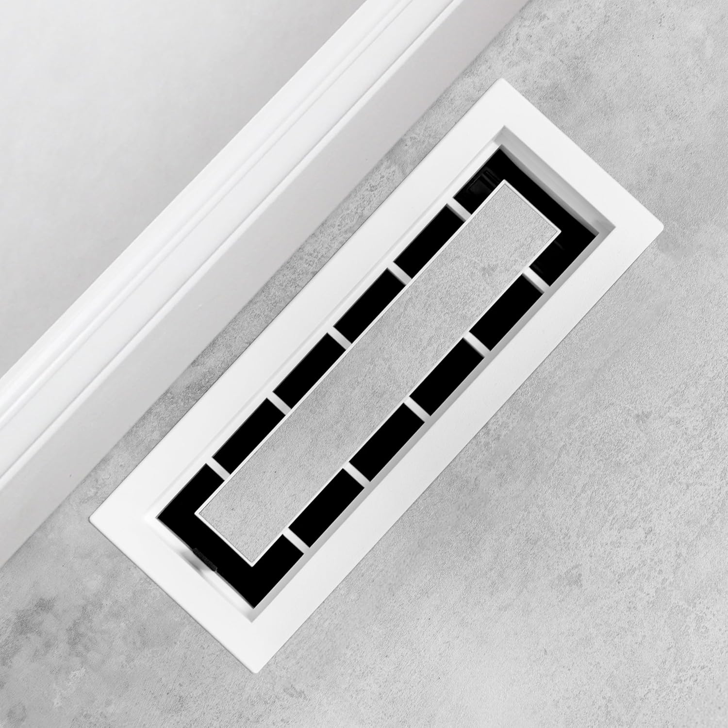 Drop-In Vent � 4" x 10", White 