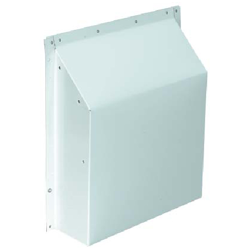 Imperial Anti-Gust Hood � 3-1/4" x 10", White 