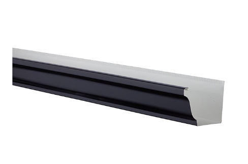 5" GUTTER 10' BLACK