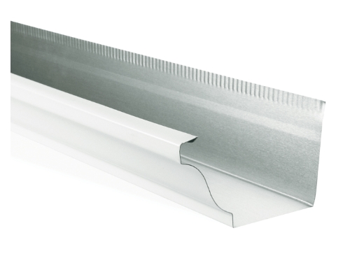 5" GUTTER 10' WHITE SEMI GLOSS