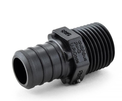 PEX POLY MALE ADPT 3/4X1/2