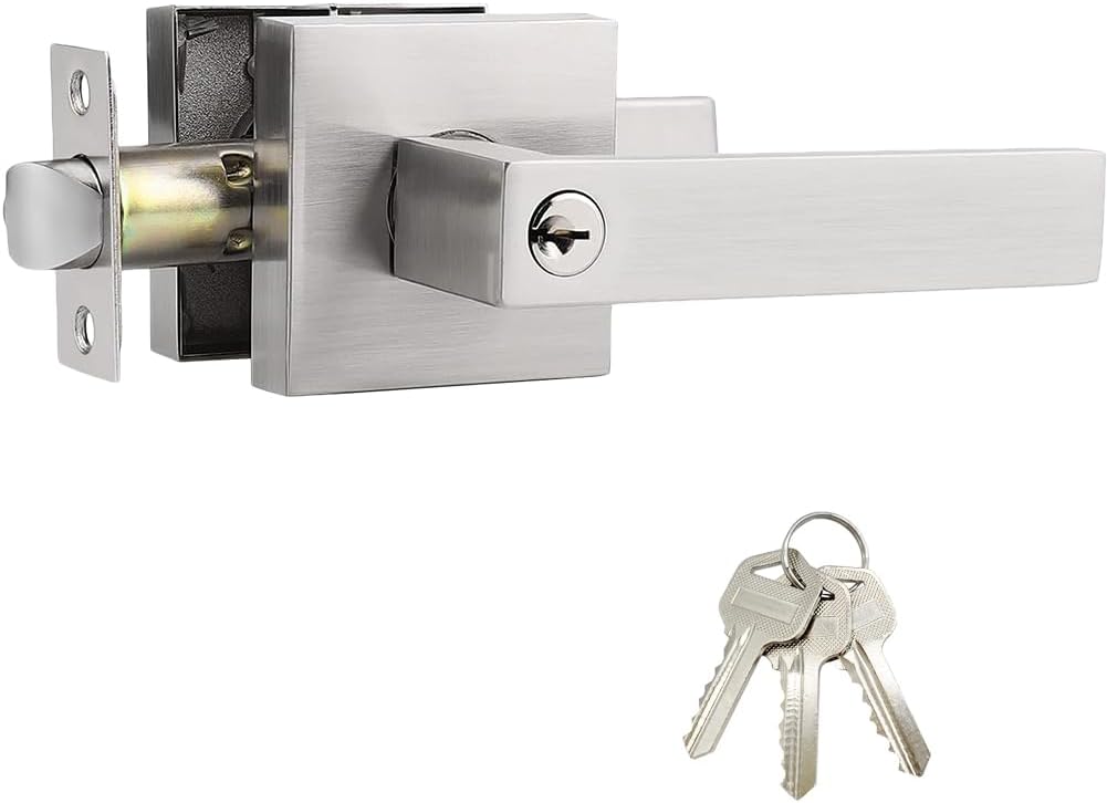 KPT HD LEVER SQ SILVER ENTRY