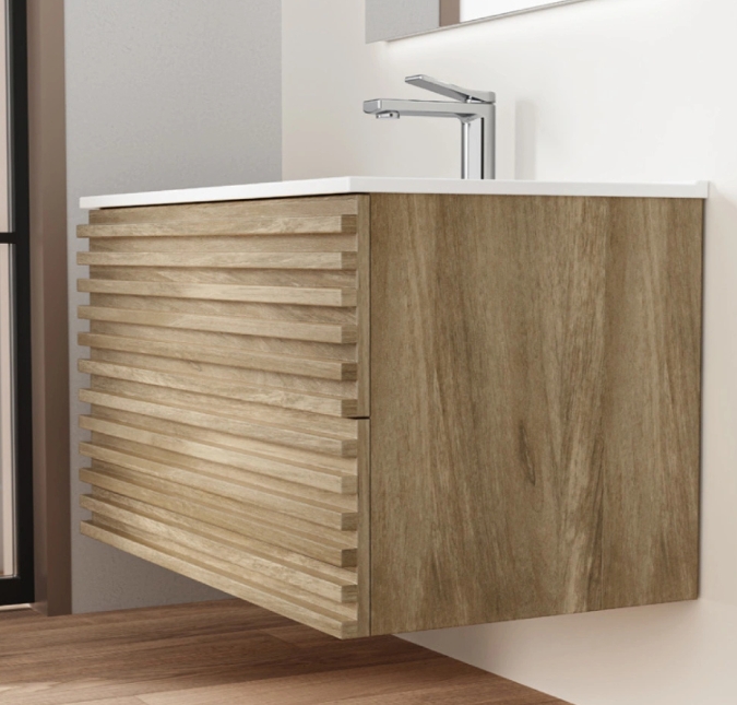 WALL HUNG VANITY NATURAL 30"