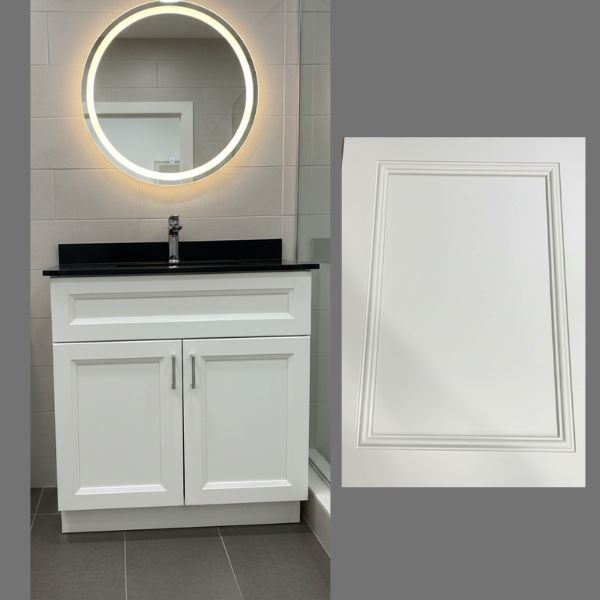 PLYWOOD WHITE VANITY A STYLE 30"
