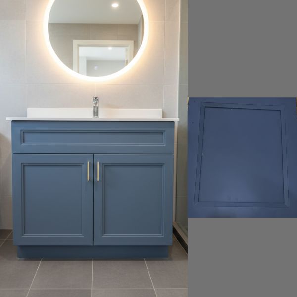 PLYWOOD BLUE VANITY B STYLE 30"