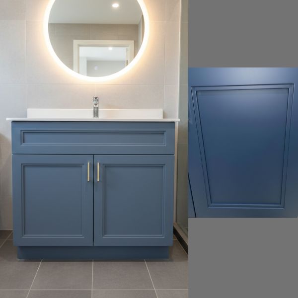 PLYWOOD BLUE VANITY C STYLE 30"