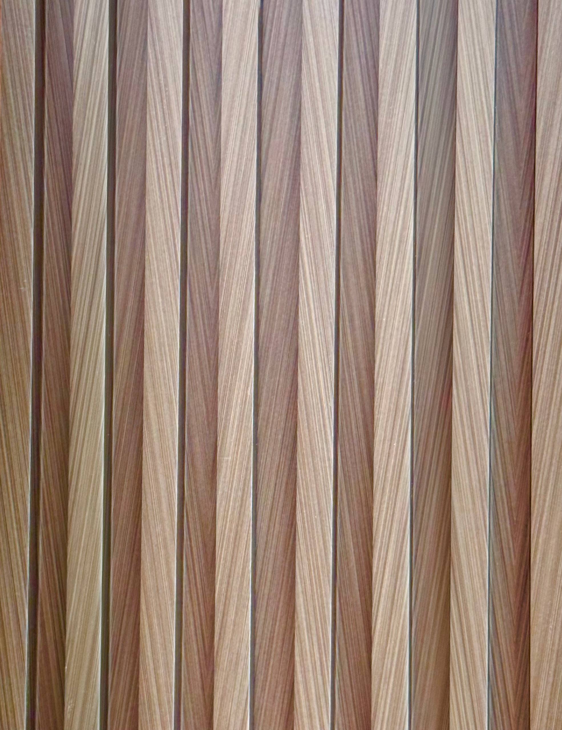 WPC FLUTE PANEL BROWN&nbsp;&nbsp;6"X9.5'