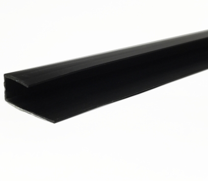 END CAP BLACK FOR PVC SHEET