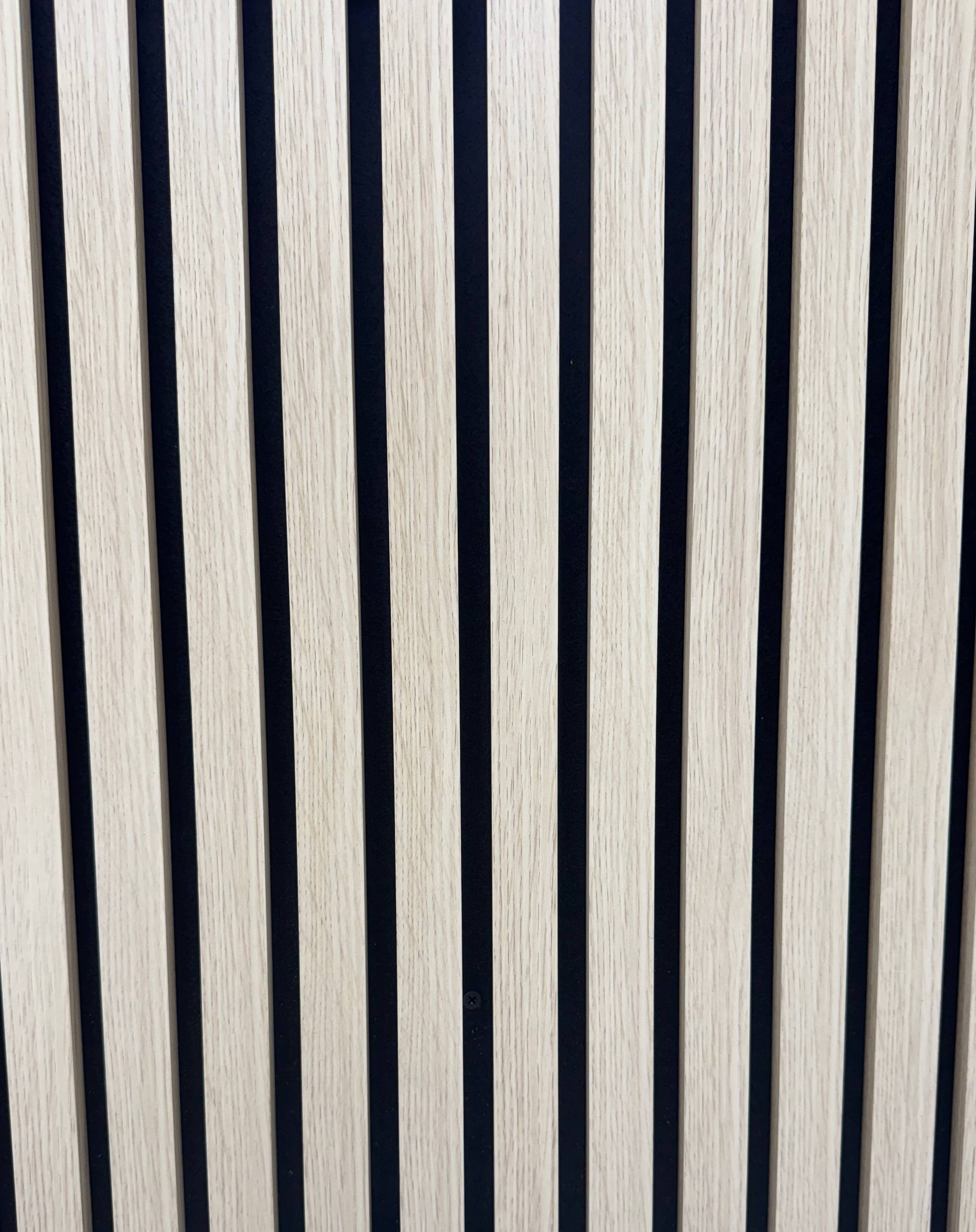 AKU PANEL MDF LIGHT OAK 2'X10'