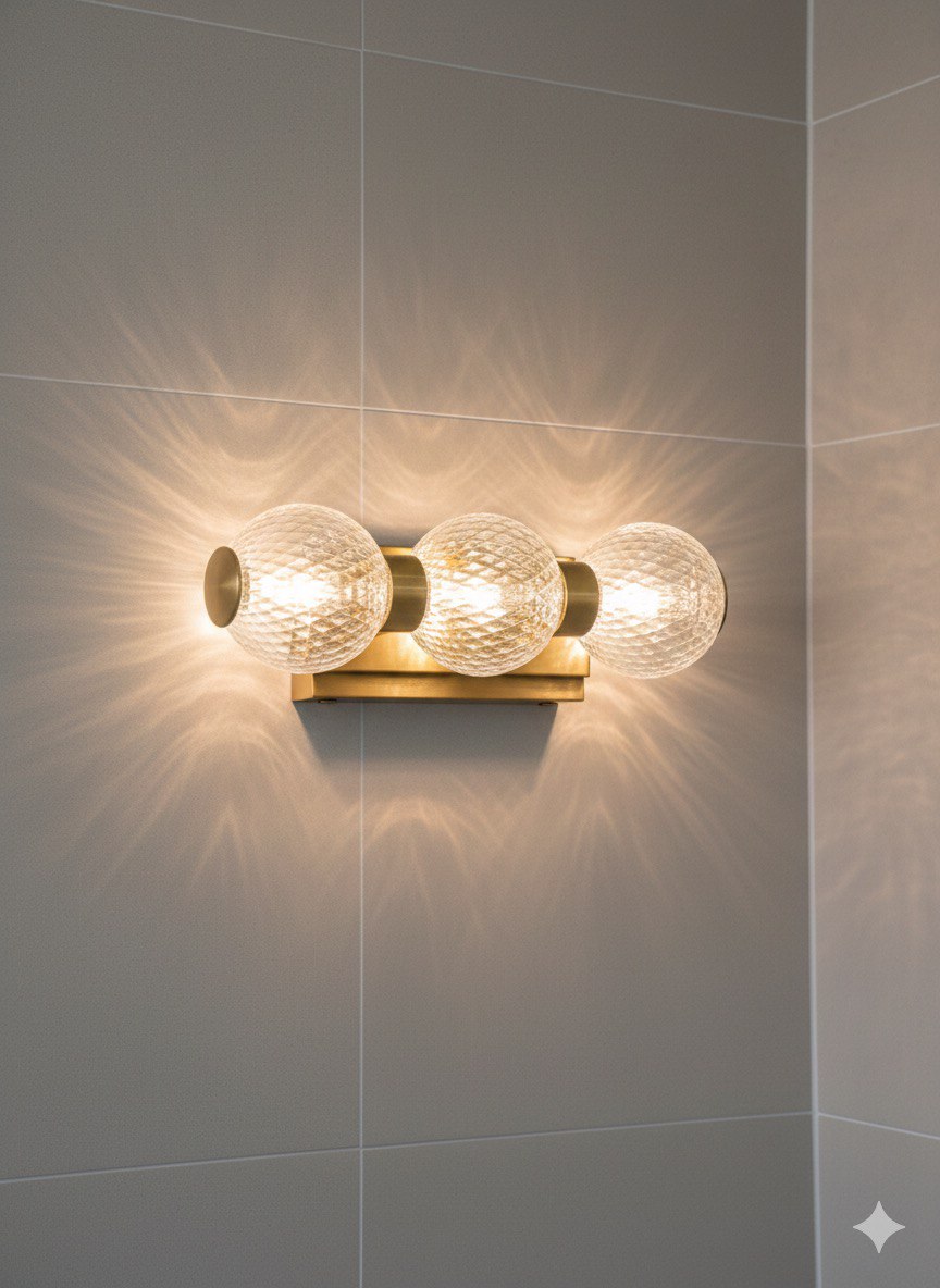 WALL LAMP ROUND GLOBE M 7553-3