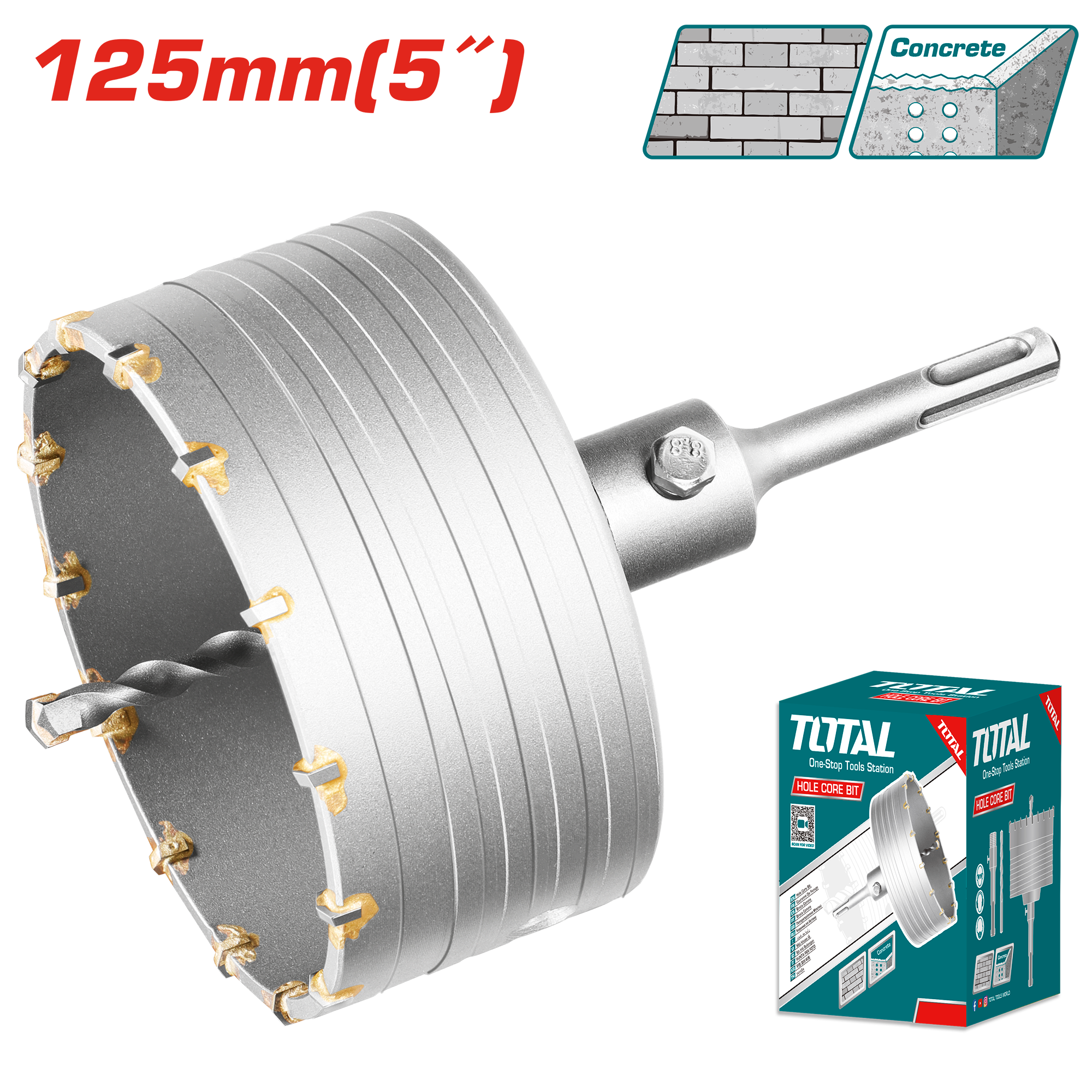 5" HOLE CORE BIT