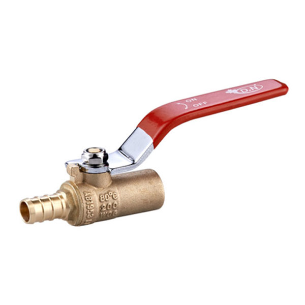 BALL VALVE, 1/2" SOLDER X PEX