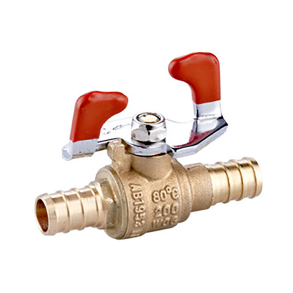 BALL VALVE 1/2" PEX T HANDLE