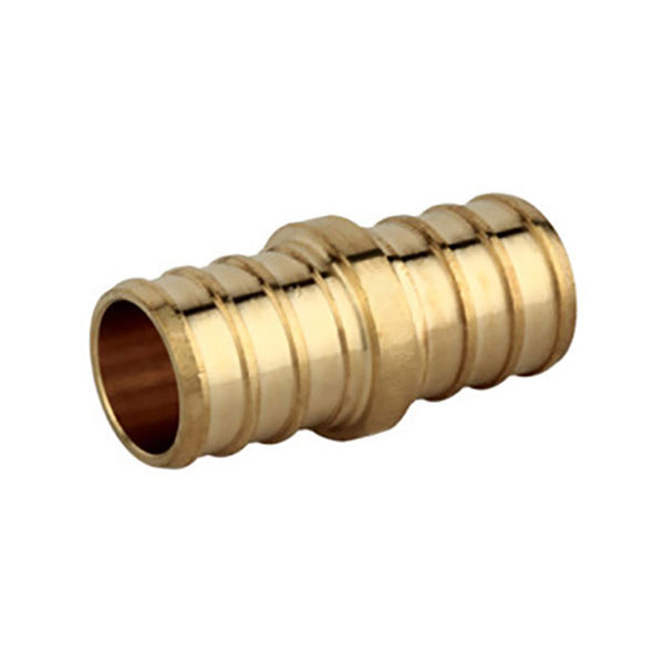 BRASS COUPLING, 1/2" PEX