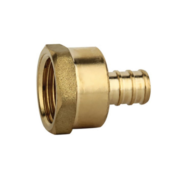 BRASS ADAPTER,1/2" PEX X 3/4" FP