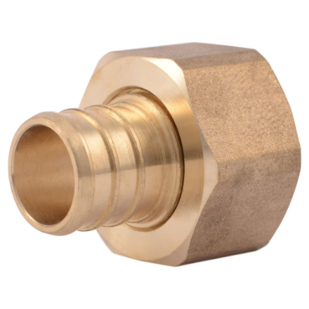 BRASS ADAPTER, 3/4" PEXX3/4" FPT