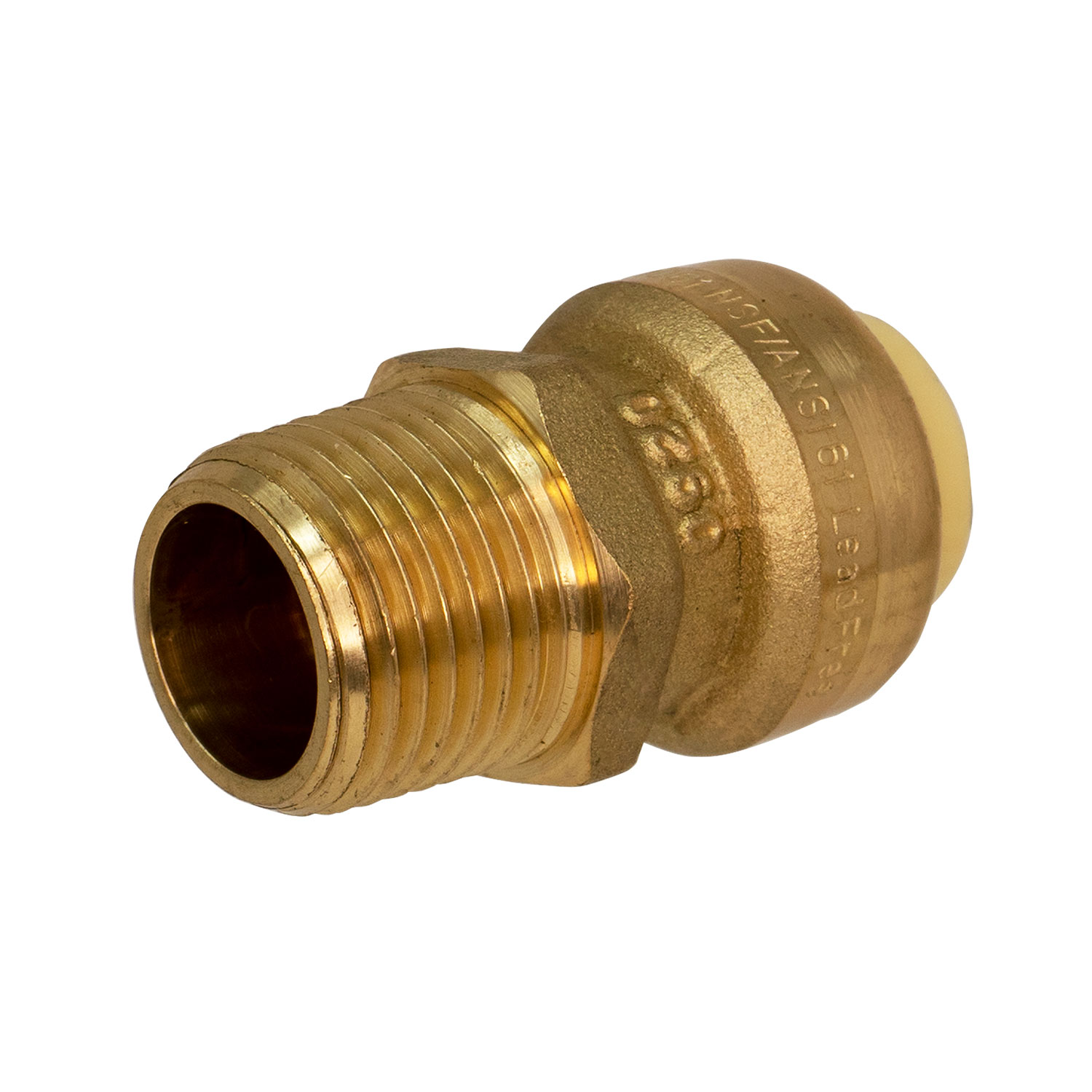 BRASS PUSHFIT ADAPTER 3/4X3/4