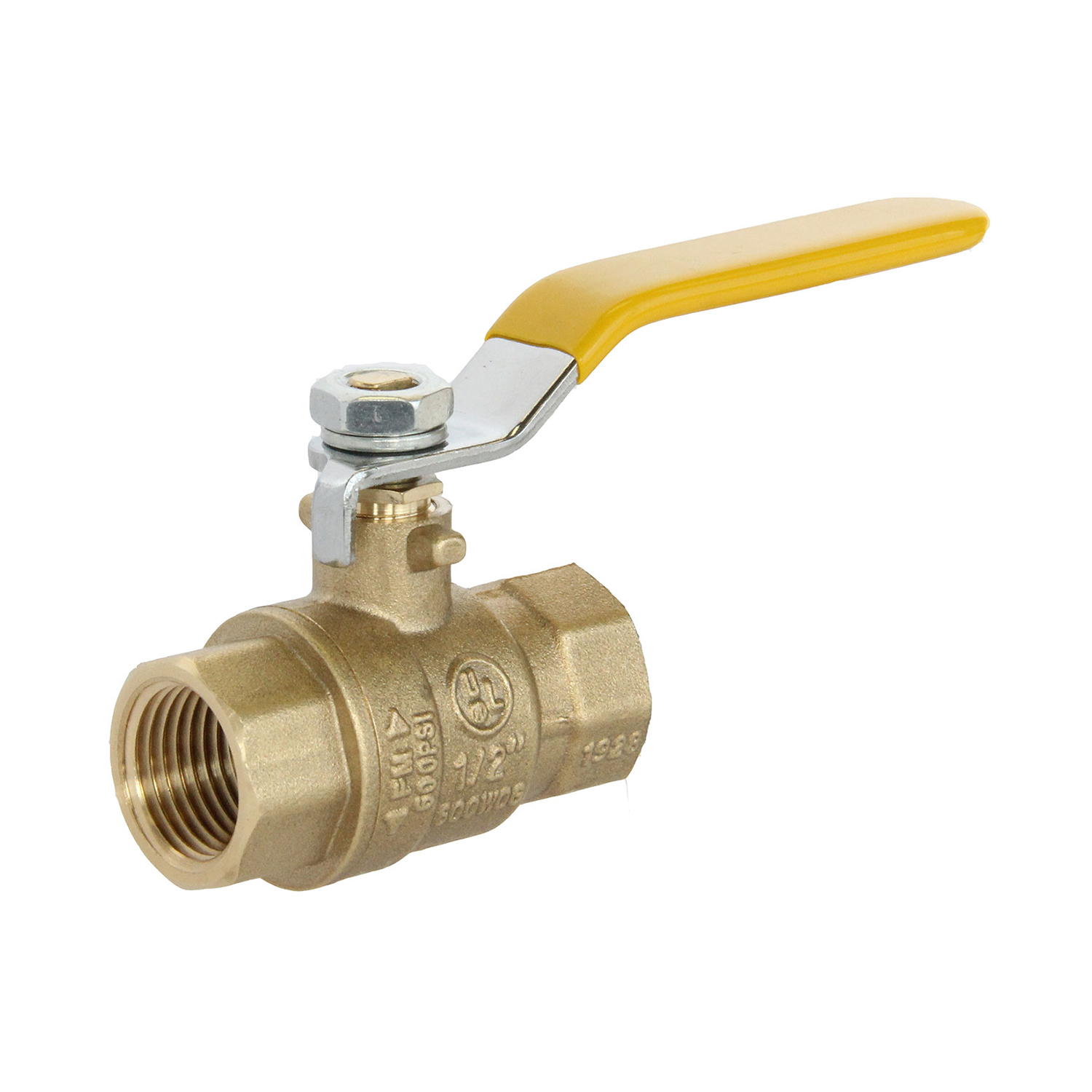 GAS BALL VALVE 1/2" FIPX1/2" FIP