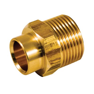 MALE ADAPTER BAR STOCK 1/2CX1/4M