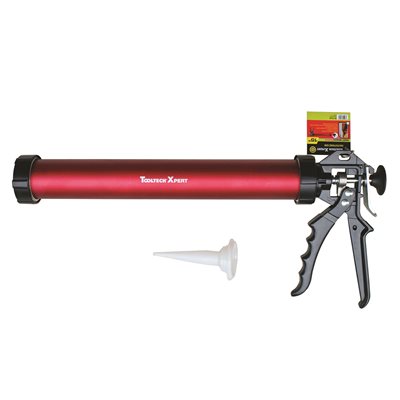 HVYDUTY CAULKNG GUN15"RED