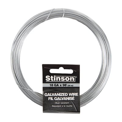 GALVANIZED TIE WIRE 18GAX30M