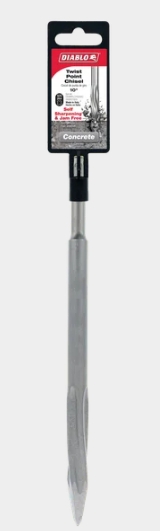 10" SDS-PLUS TWIST POINT CHISEL