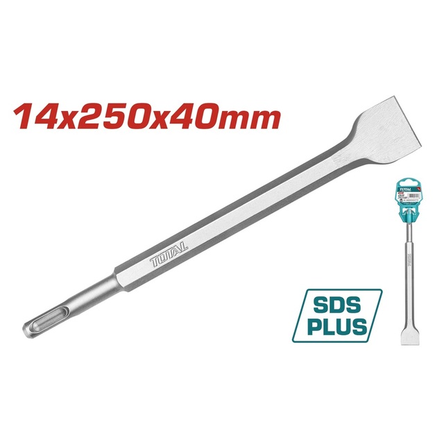 FLAT SDS PLUS CHISEL 1.5"(40MM)