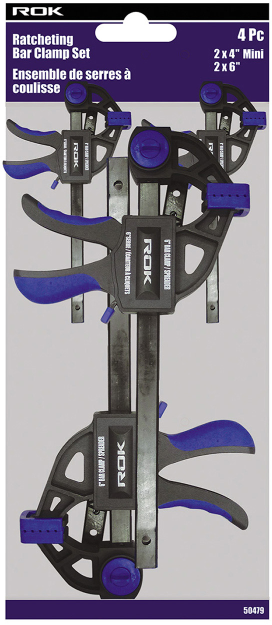 4 PC RATCHETING CLAMP